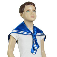 Морской воротник - гюйс, из атласа