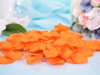 Лепестки для осыпания молодых, оранжевые