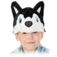 Шапочка собачки Хаски 4107