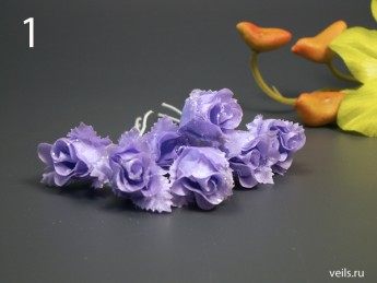 Бутон розочки для прически, 7 шт