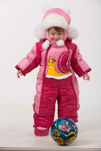 Зимний комбинезон трансформер для девочки 1 год