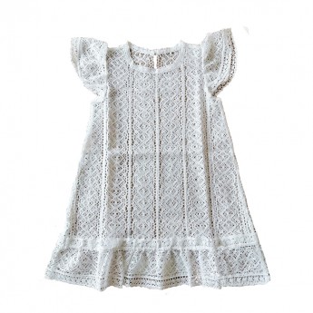Крестильное кружевное платье для девочки