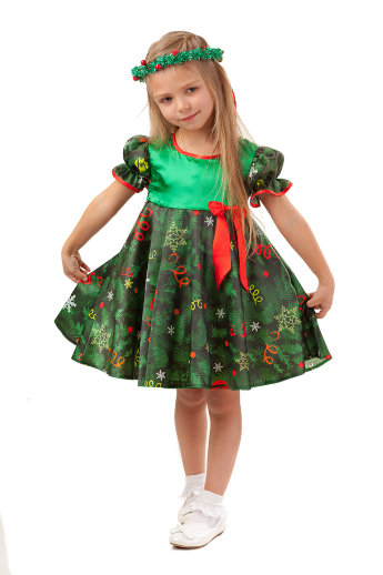 Костюм Елочка нарядная 1026