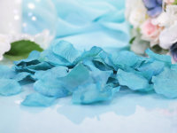 Лепестки для осыпания молодых, бирюза