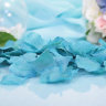Лепестки для осыпания молодых, бирюза