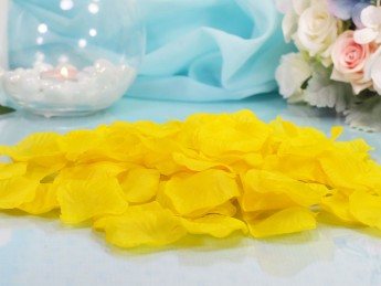 Лепестки для осыпания молодых, желтые