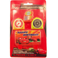 Свечи праздничные для торта Тачки 4шт