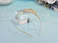 Диадема асимметрия, цвет золото