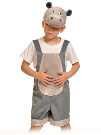 Костюм Бегемотик плюш 3073