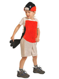 Костюм Снегирь плюш 3034