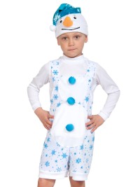 Костюм Снеговик ткань-плюш 2012