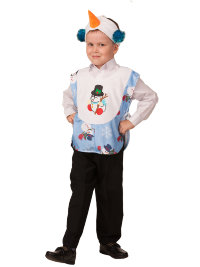 Костюм Снеговичок 2235