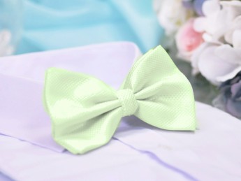 Галстук бабочка двойной, мята