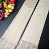 Митенки 38см, БЕЛЫЕ, гипюровые