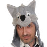 Карнавальная шапка ВОЛК 4571 для взрослого человека 