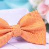 Галстук бабочка, цвет оранжевый, фото 2