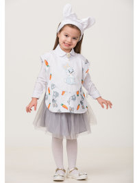 Костюм Зайка плюш 2205