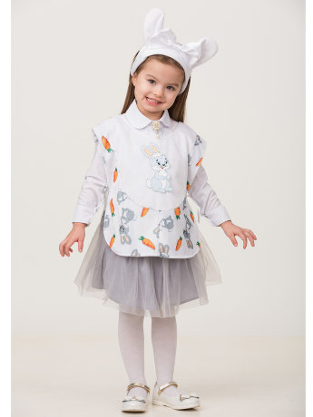 Костюм Зайка плюш 2205