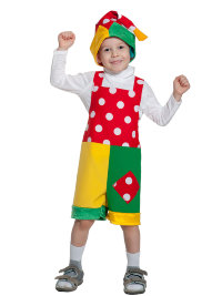 Костюм Петрушка ткань-плюш 2102