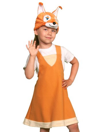 Костюм Белочка ткань-плюш 2001