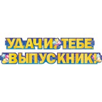 Гирлянда 071.028 Удачи тебе, Выпускник 