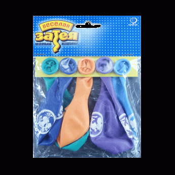 Набор из 5 шаров с рис Мультфильмы 30см