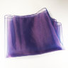 палантин из органзы, темно-сиреневый