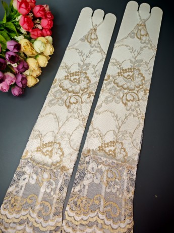 Митенки 38см, гипюровые