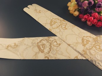 Митенки 38см, гипюровые