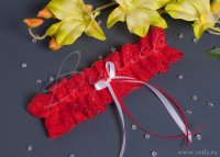 Свадебная подвязка невесты 001