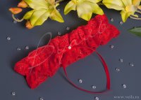 Свадебная подвязка невесты 002