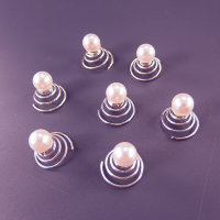 Пружинки в свадебную прическу