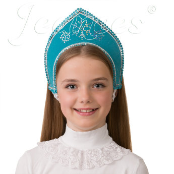 Кокошник детский Снежинка 5408
