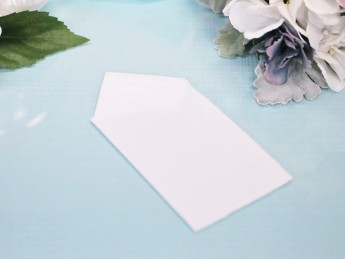 Уголок карманный, цвет белый