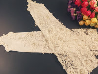 Свадебные митенки 40см, расшитые