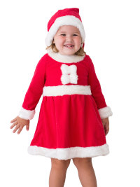 Костюм Внучка Санты трикотаж