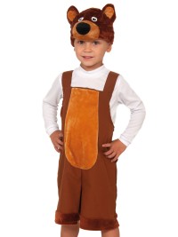 Костюм Медведь бурый ткань-плюш 2010