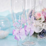 Свадебные бокалы Нежность, лаванда, фото 3
