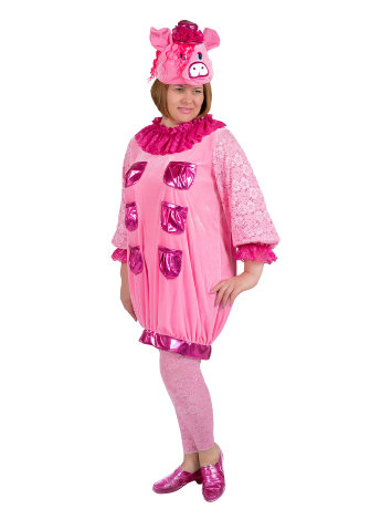 Костюм свинка Сима д/взр