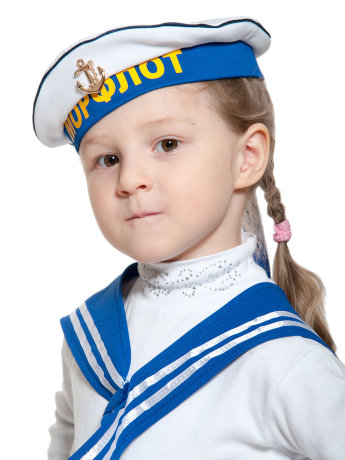 Гюйс матроса детский, габардин