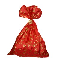 Мешок для новогодних подарков, звезды