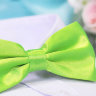 Галстук бабочка двойной, зеленый, фото 2