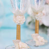 Свадебные бокалы, deco-028, фото 3